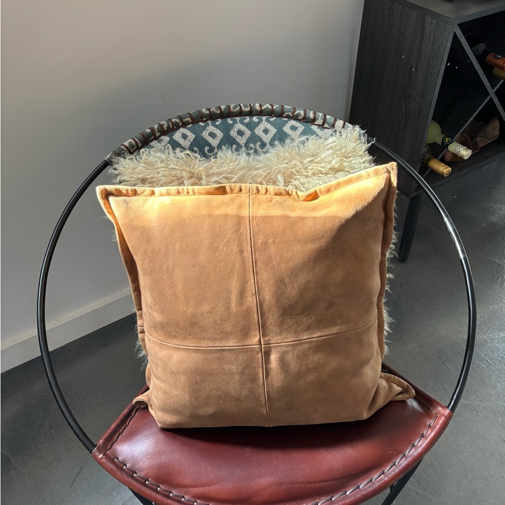 Leather Lovers (Set of 2) 18” x 18” Pillow Covers - Picture 4 of 10